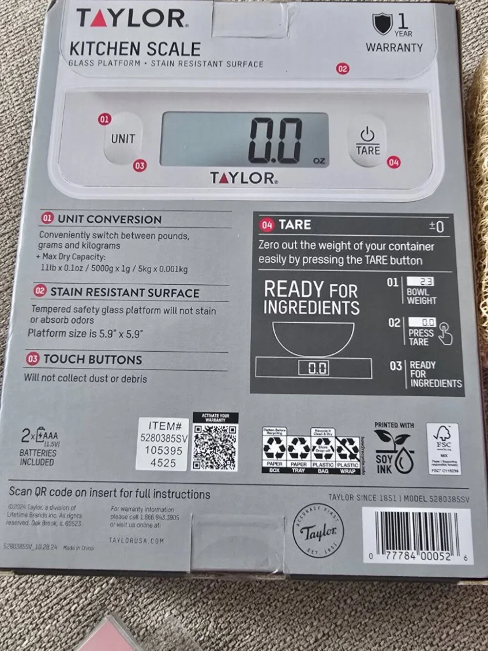 N/A taylor silver